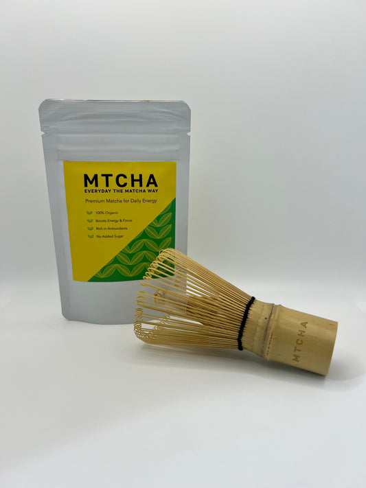 The Whisk Taker Starter Kit (30g matcha + whisk)